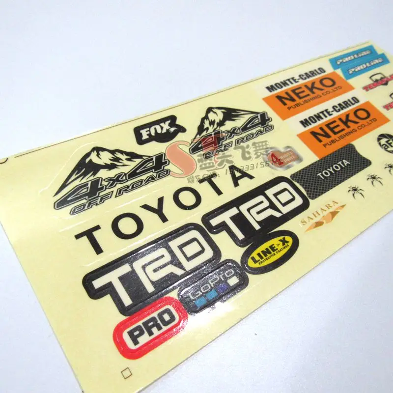 MN D90 D91 WPL B1 B14 B24 C14 C24 B16 B36 RC автомобильные запасные части DIY стикер тела