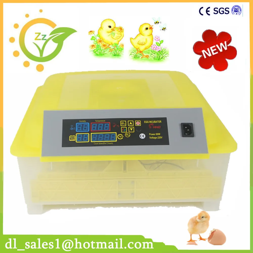 Мини автоматическая 48 яиц инкубатор недорогой цыпленок утка инкубатория машина
