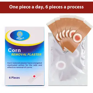 12 шт., пластырь для удаления мозолей и бородавок