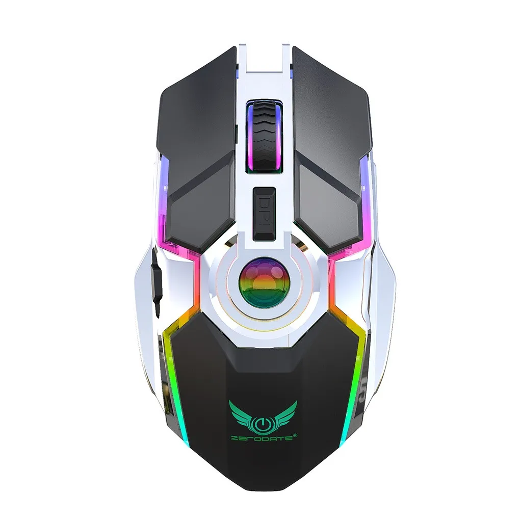 Беспроводная мышь VOBERRY Zero T30 2 4G перезаряжаемая RGB лампа для точного