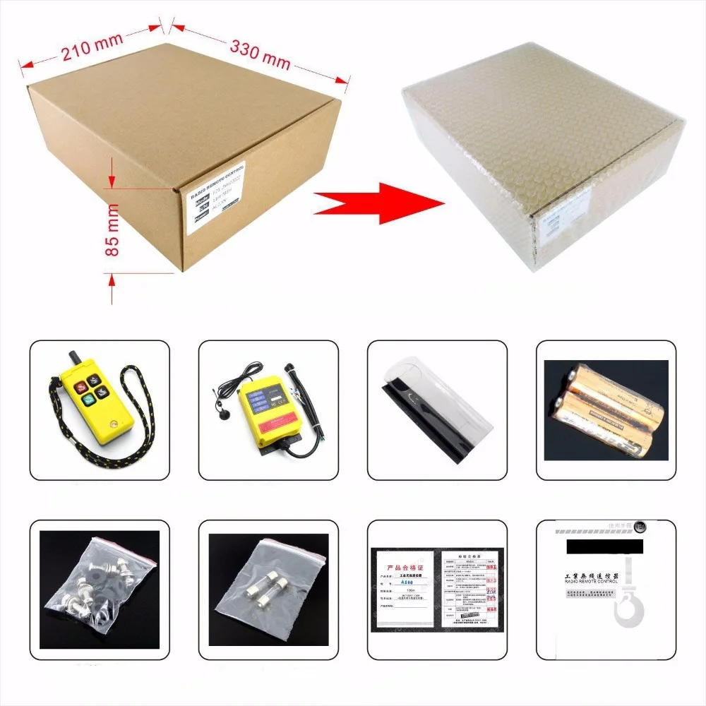 

Elevator 500 meters long-distance industrial wireless remote control AC380V Industrial Remote Control