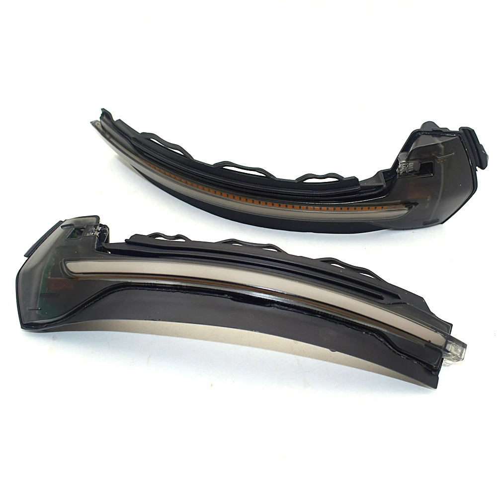 

For Audi A3 8v S3 Rs3 Bright Led Turn Signal Dynamic Side Mirror Light Blinker Indicator 2013 Clear