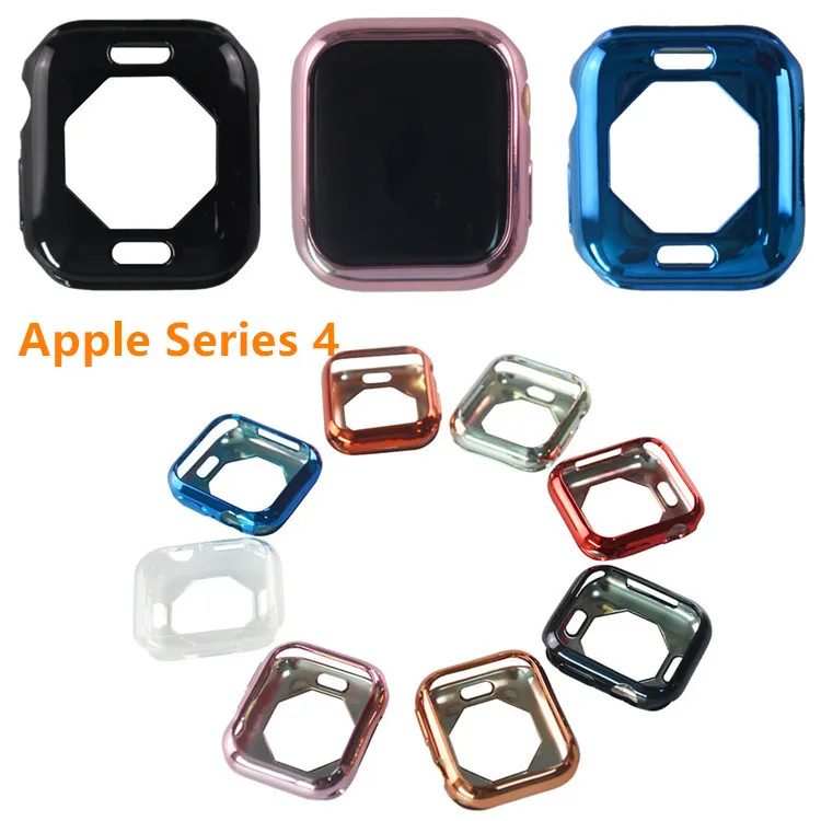 Низкая цена Совместимость с Apple Watch Series4 40 мм/44 мм iWatch серии 4 покрытием ТПУ мягкий чехол бампер чехол Горячая Распродажа
