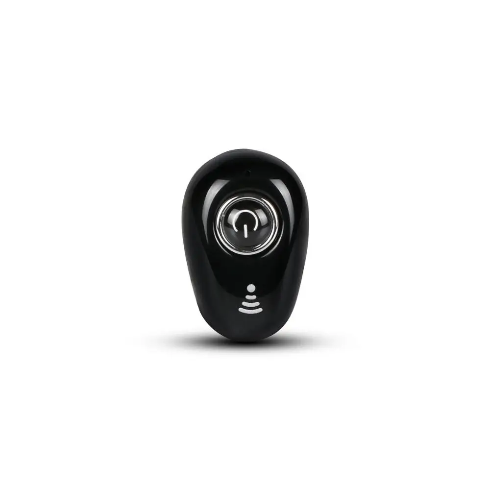 KOYOT новые мини беспроводные bluetooth 4,1 наушники гарнитура спортивные наушники с микрофоном микро телефон для iOS/Android смартфонов - Цвет: Черный