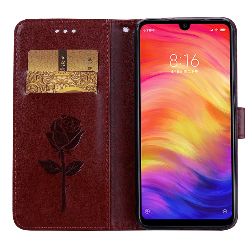 Кожаный чехол-книжка для Xiaomi Mi A1 A2 lite F1 чехол redmi go S2 5 plus 6 pro 6a note 7 global | Мобильные