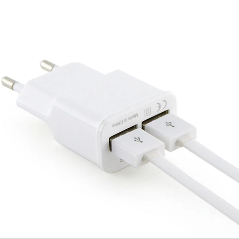 Зарядное устройство хорошего качества s 2A с двумя портами usb настенное зарядное