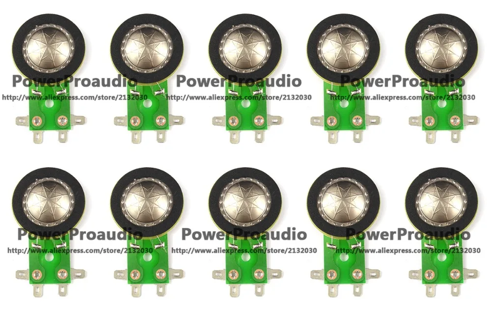 

10pcs of 8 ohm Diaphragm 25.5mm 25.4mm (1") horn voice coil