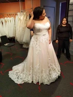vestido de noiva plus size wedding dress sweetheart sleeveless lace bridal dress gown vestidos de novia 2022