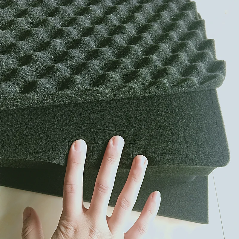 420x240mm easy cutting pick pluck foam for tool box,without hard plastic case high impact plastic hard case with pick pluck foam