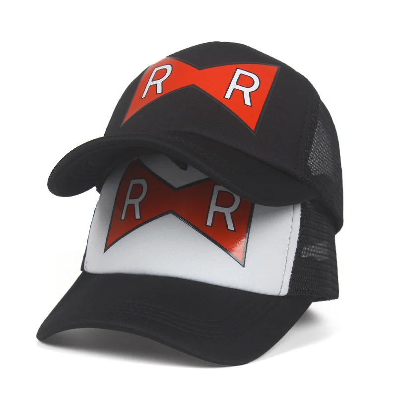 RR бейсболка для дальнобойщика Dragon Ball Dr. Gero Dad Hat красная лента армейская нежная Печать Snapback cap s Нет структуры шляпа