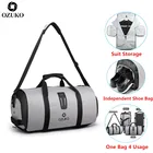 Дорожная сумка OZUKO для мужчин, многофункциональная Водонепроницаемая спортивная сумка, для хранения одежды, чемодан для поездок с сумкой для обуви, большой вместимости