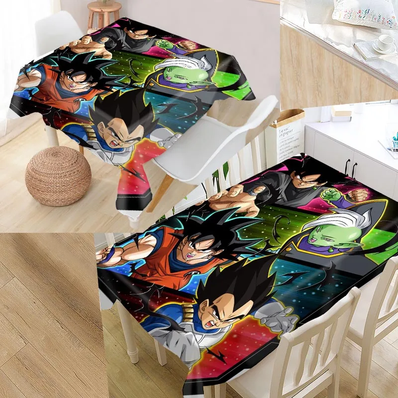 Шунцянь Пользовательские Dragon Ball скатерть квадратная/Прямоугольная Скатерть для свадьбы скатерти покрытие ТВ чайная скатерть