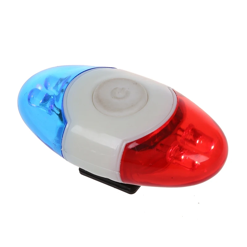 Передняя фара Маяк безопасности MTB велосипед 4 LED свет Красный Синий Ультра