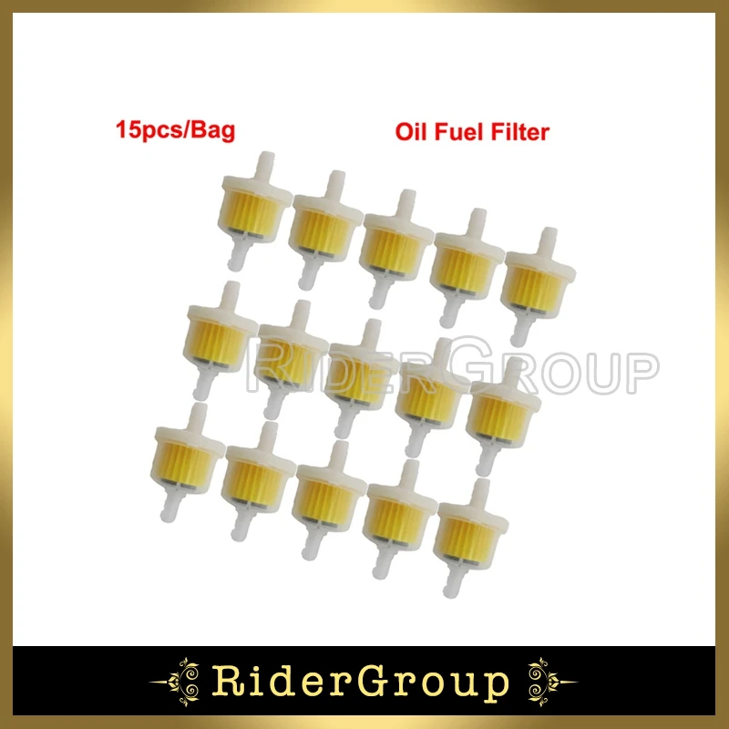 Встраиваемый бензиновый топливный фильтр 15 шт. очиститель с магнитом для