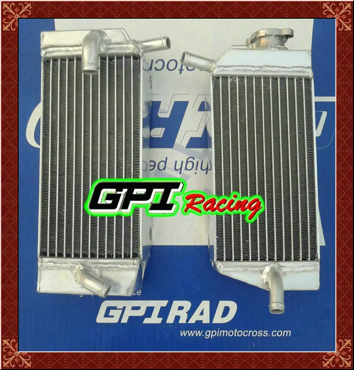 GPI алюминиевый радиатор для HONDA CRF450R CRF450 CRF 450R 2006 2007 2008 05 06 07 08|Охлаждение двигателя