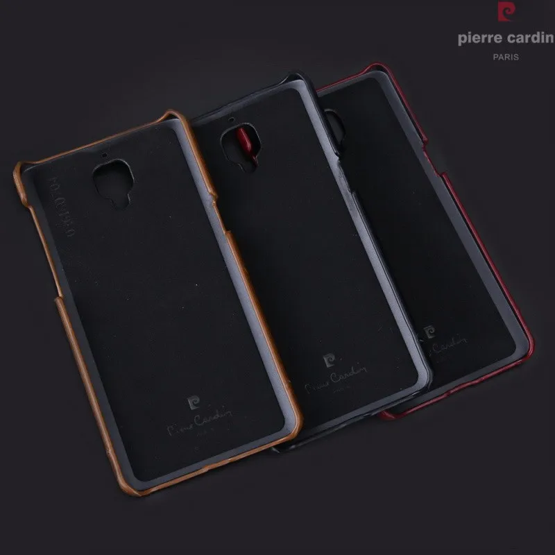 Чехол Pierre Cardin для OnePlus 3T 3T Three Роскошный чехол для телефона из натуральной кожи жесткая тонкая задняя крышка для One Plus 3t 3
