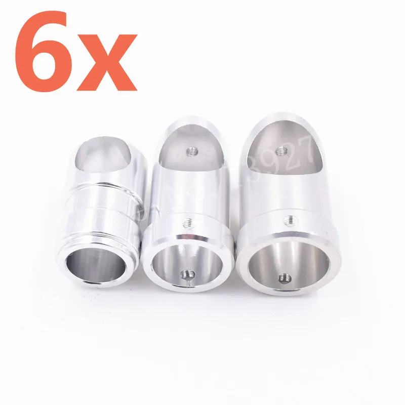 6pcs Multi Axis Aircraft Landing Gear Aluminum Three Channel Tripod Carbon Fiber Tube Connector 12mm-14mm-16mm UAV Accessories | Игрушки и