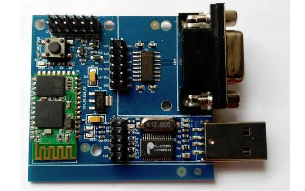 Бесплатная доставка! FBT06 модуль Bluetooth с последовательным подключением USB/RS232 dual