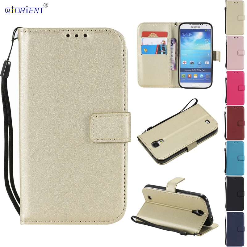 Flip Case for Samsung Galaxy S4 I9500 I9506 GT I9505 19507 Phone Leather Cover I9502 I9508 I9508V Coque | Мобильные телефоны и
