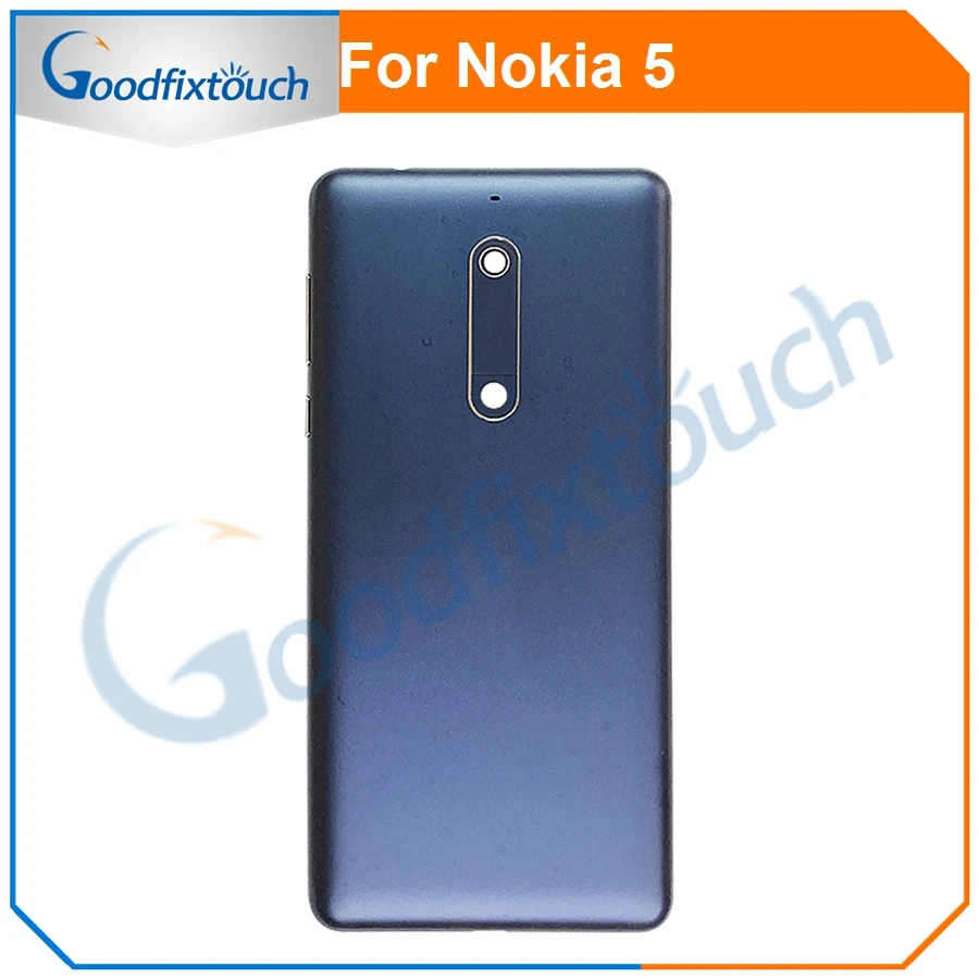 Новые металлические Батарея чехол для Nokia 5 чехол-накладка Редкие Корпус сзади чехол Запчасти для авто