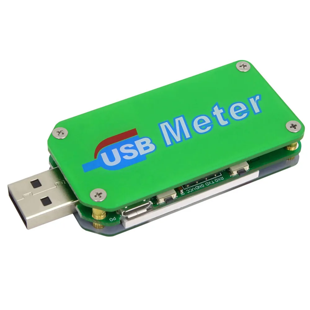 UM24 UM24C для приложения USB 2,0 ЖК-дисплей Вольтметр Амперметр батарея зарядное напряжение измеритель тока мультиметр кабель измерительный тестер