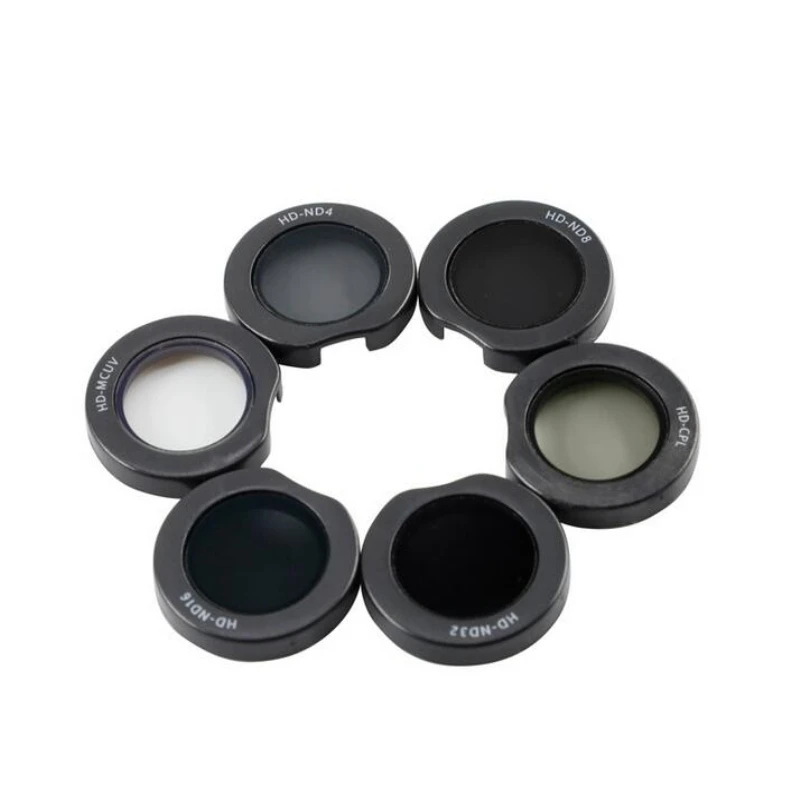 Фильтр для объектива Parrot ND4 ND8 ND16 ND32 с затемнением зеркальный поляризационный