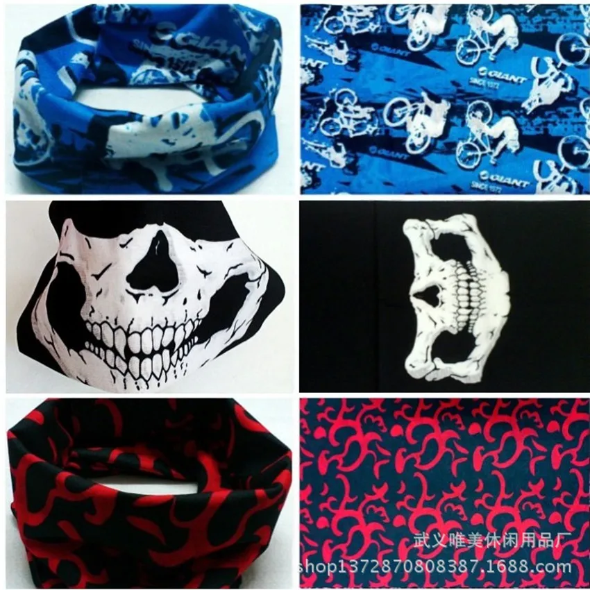 cycling mask bandana bike magic women men headband head scarf female set neckerchief kerchief cheap neck scarves headwear |
