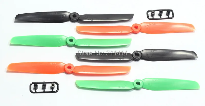 4 пары/8 шт. RC 6030 пропеллер 6*3 2 Blade Props CW/CCW для квадрокоптера QAV250 C250 H250 F330 высокое