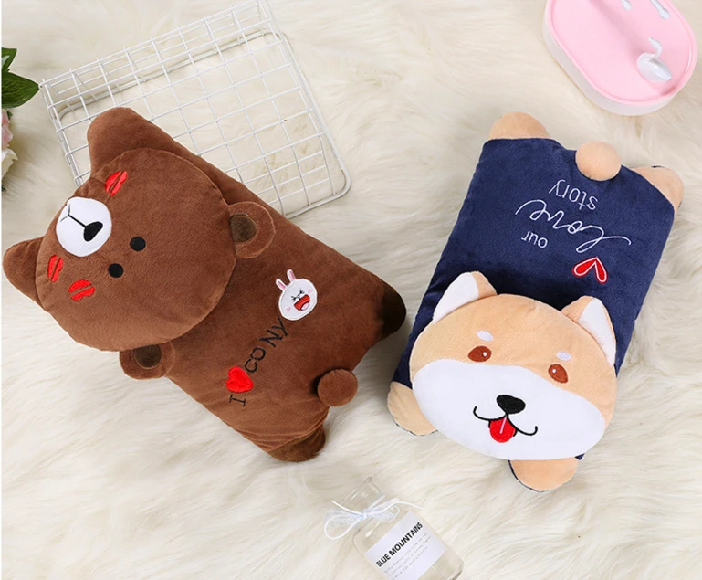 Теплый рождественский огнестойкий термос с мультяшным рисунком бутылка милый