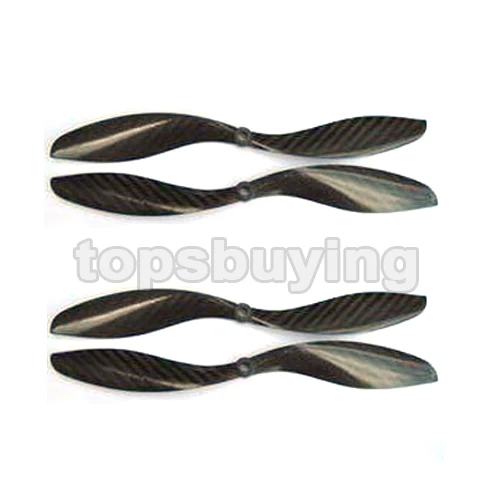 

2 Pairs 1047 10X4.5 Carbon Fiber Propeller CW/CCW for QuadCoptor