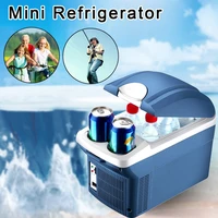 8l mini portable cooling warming refrigerators freezer insulation box dual use cooler warmer for auto car outdoor picnic