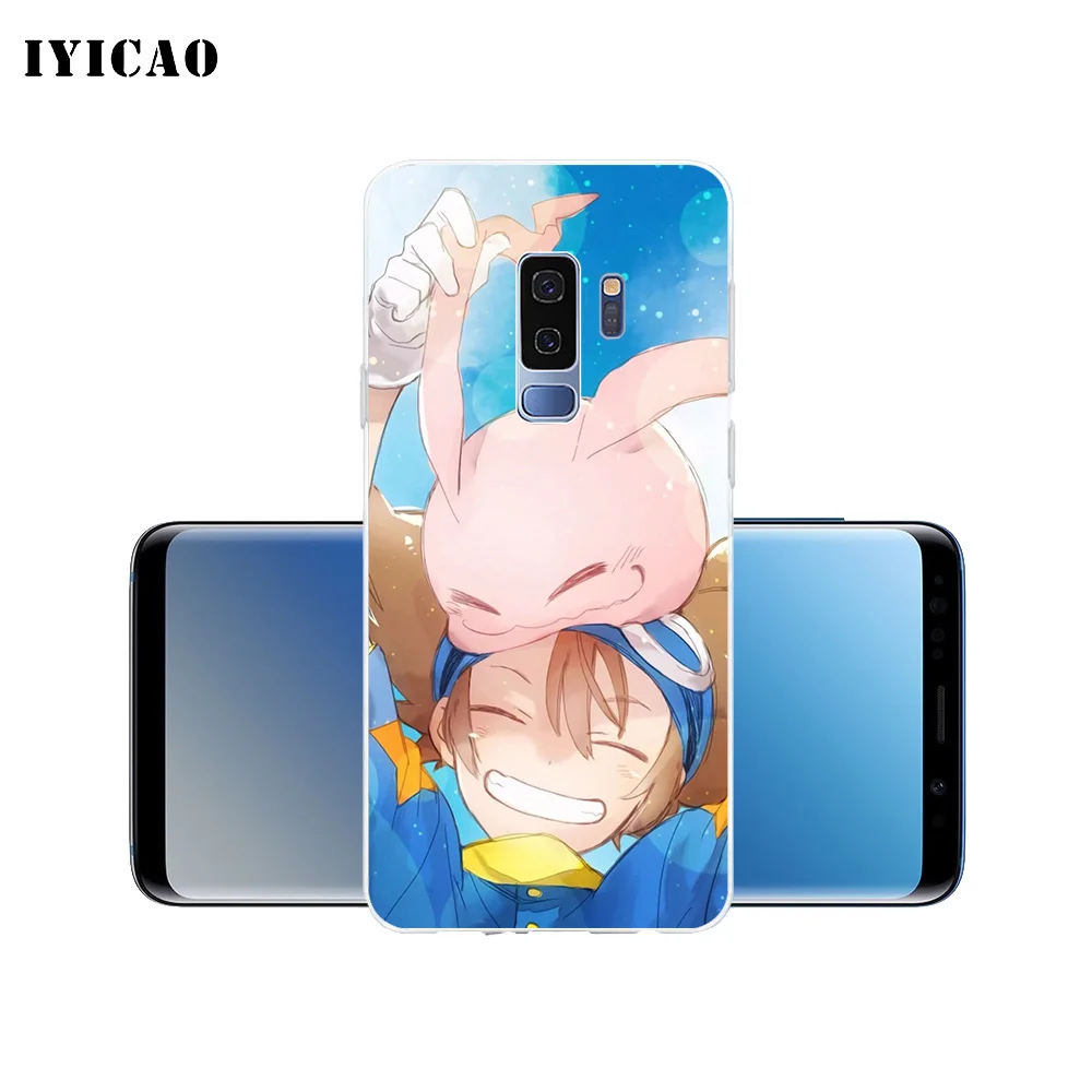 IYICAO мультяшный Цифровой Мягкий силиконовый чехол для телефона Samsung Galaxy S10e S10 S9 S8