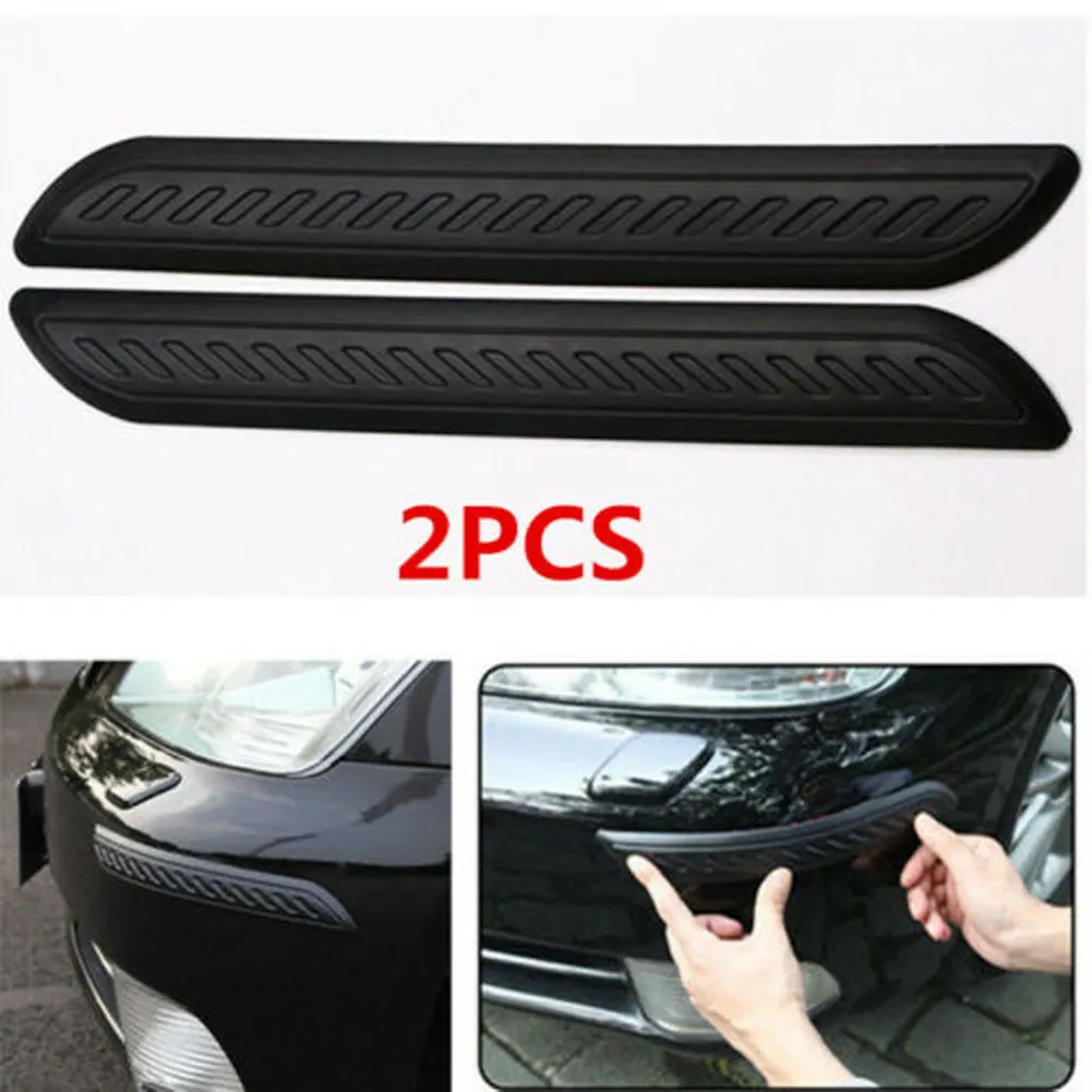2x Car Front Rear Bumper Corner Anti Scratch Protector Guard Cover Trim Universal Automobiles Styling Mouldings Stickers