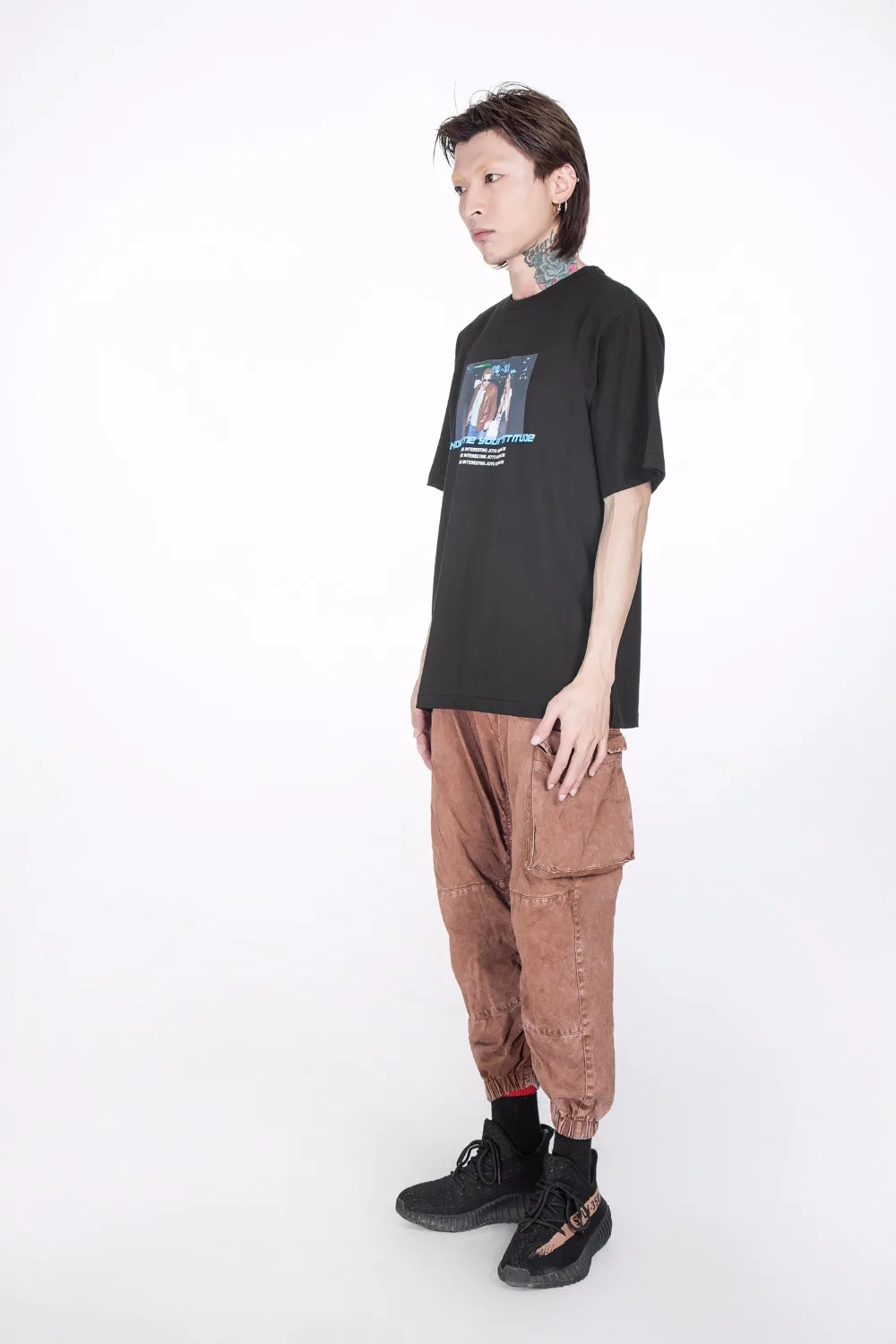 Высокое качество 2018 модная футболка в стиле хип хоп мужские футболки с принтом