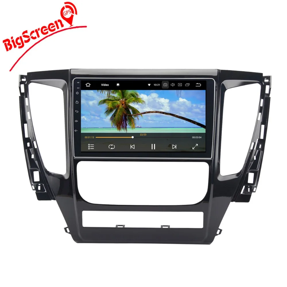 Новейший Восьмиядерный автомобильный DVD-плеер Android 8 0 GPS-навигация для Misubishi Pajero 2016