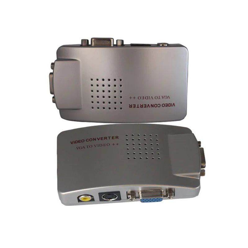 Преобразователь сигнала S video для ноутбука компьютера порта VGA AV RCA TV Monitor 60322|laptop