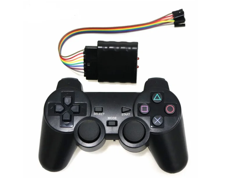 32 канальная плата сервоуправления и PS2 контроллер + приемник для робота Hexapod/Spider