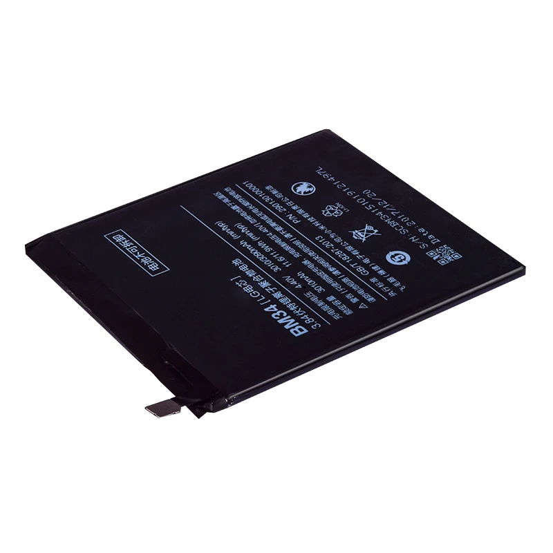 

Original BM34 Mobile Phone Battery For Xiaomi Mi Note Pro Real Capacity 3010mAh Replacement Li-ion Battery