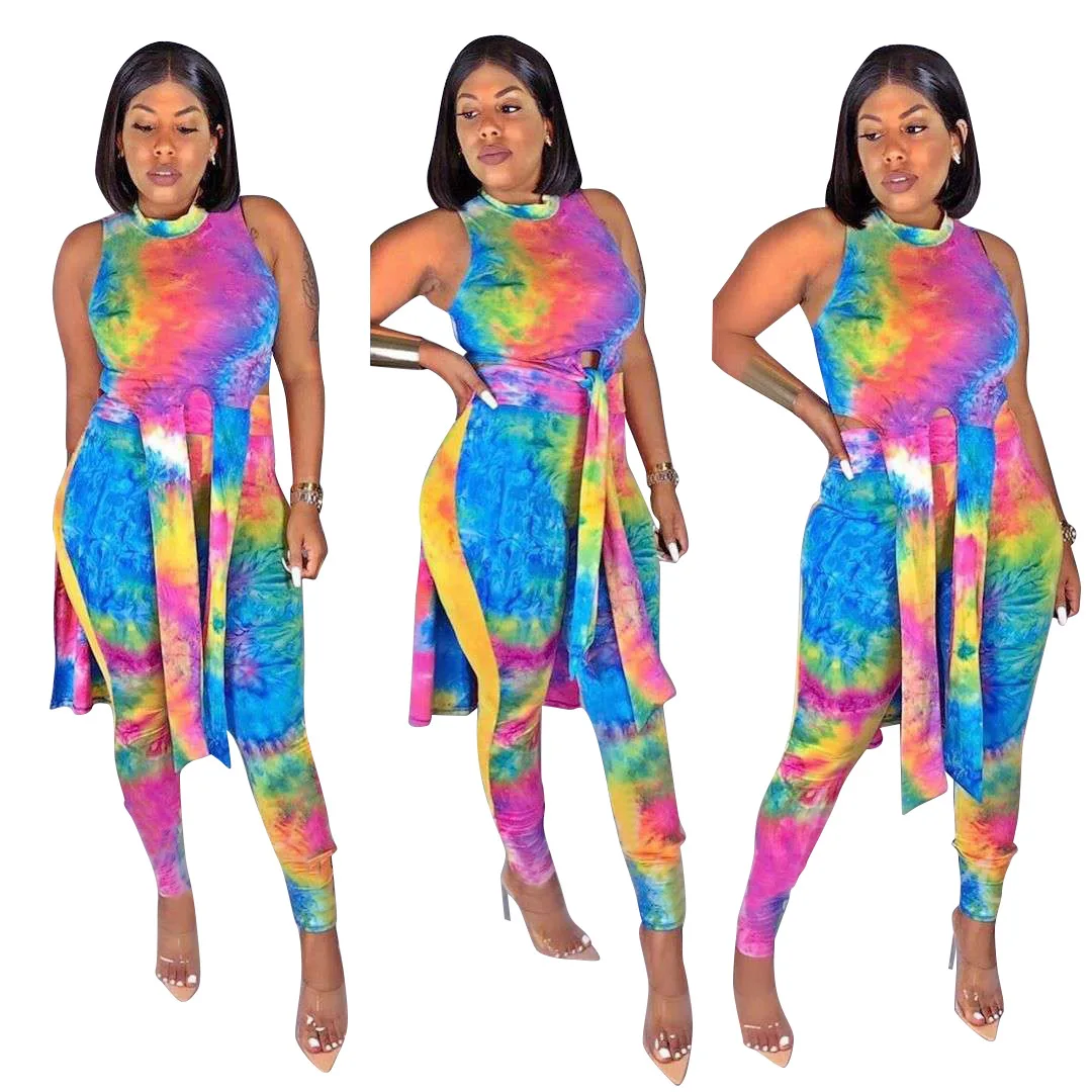 MN8036 Цвет окрашенный вручную ленты с нанесенным изображением платье без рукавов