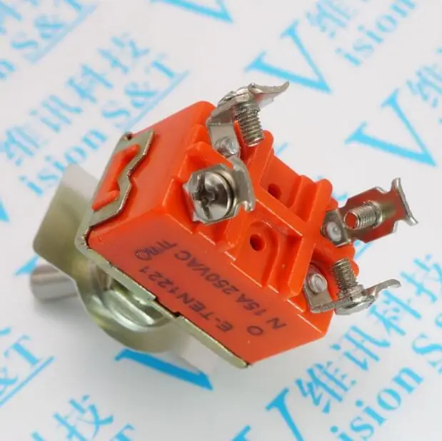 10 шт. E TEN1221 4 Pin SPST терминала ВКЛ ВЫКЛ 15A 250V тумблер TEN1221|Выключатели| |