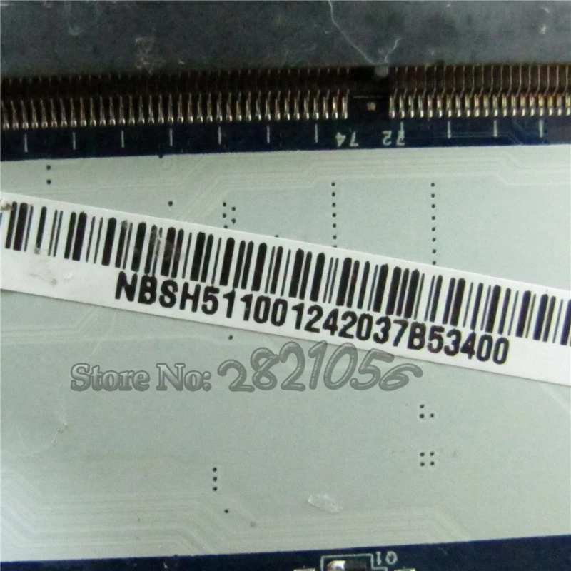 NOKOTION Q1VZC LA-8941P материнская плата для ноутбука acer Aspire V5-131 NBSH511001 NB. SH511.001 Celeron 847 Процессор DDR3 тест