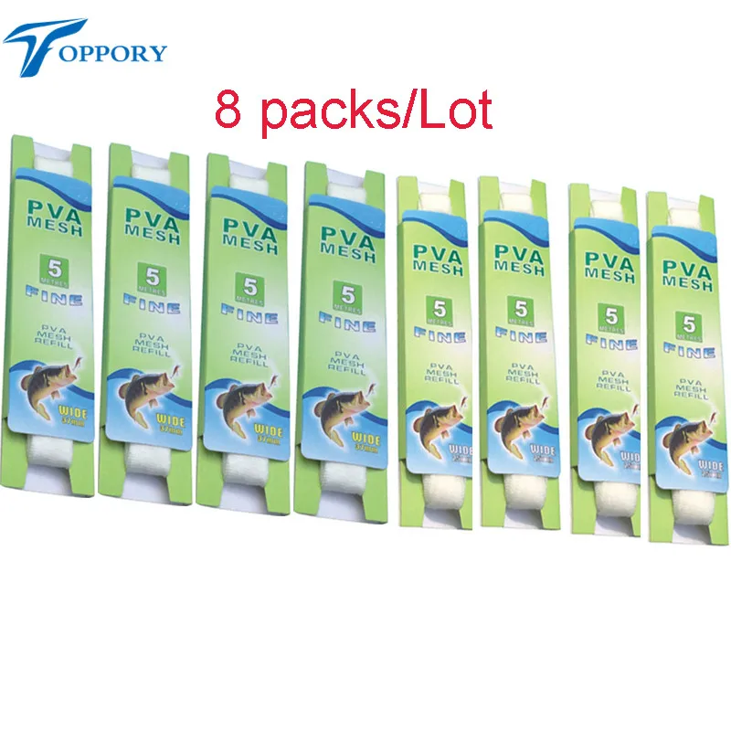 Сетчатая ПВА карта Topproy для ловли карпа принадлежности рыбалки 5 м 25 мм 37 8