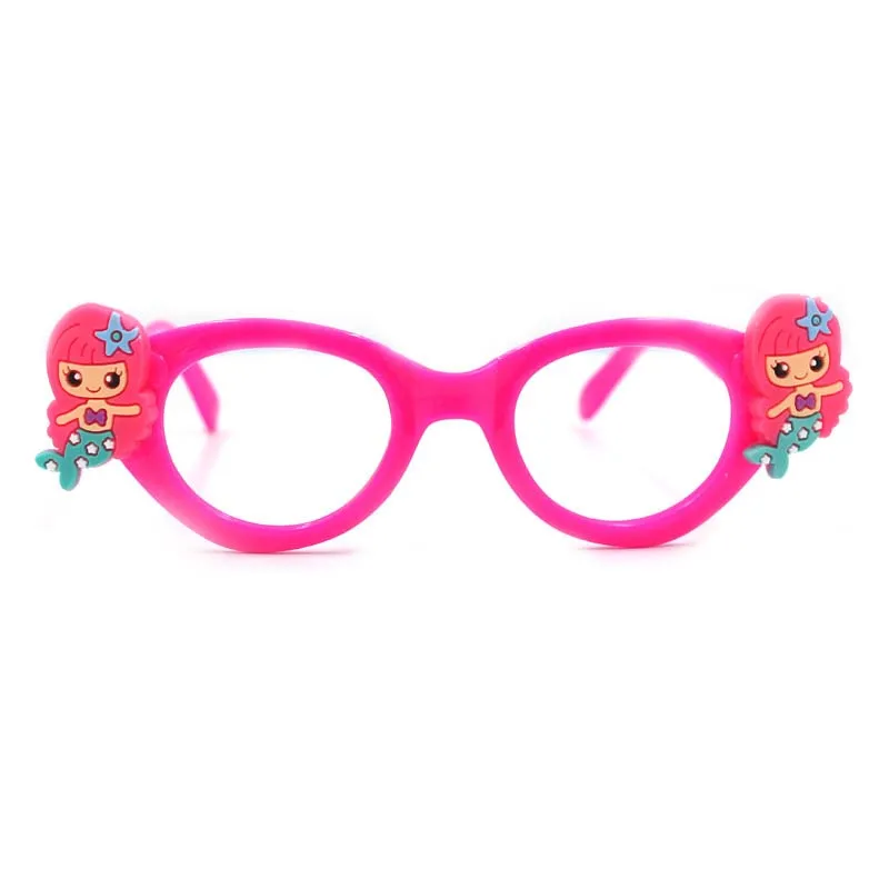 1pc Glasses Frames 5 1 шт. очки русалки рамки Русалочки украшения для праздника День Рождения украшения детский душ поставки подарок для девочки - Цвет: 1pc Glasses Frames 5