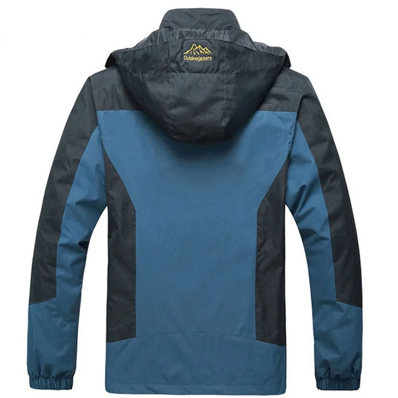 WindTaste 8XL Men's Women's 2 Pieces Thick Winter Inner Fleece Jacket Outdoor Sport Warm Coats Male Female Thermal Jackets KA097 | Спорт