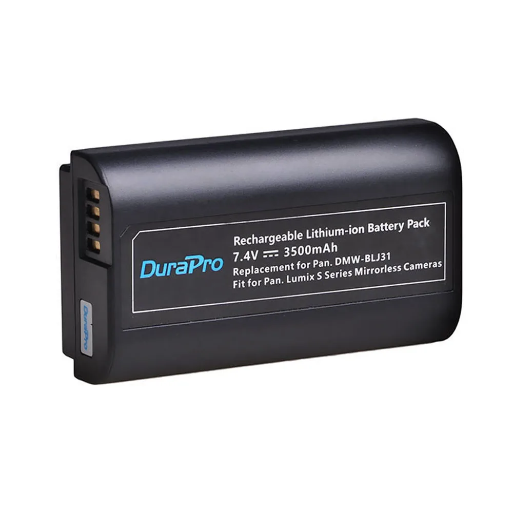 DuraPro 1 шт. DMW-BLJ31 DMW BLJ31 батарея для Panasonic DMW-BLJ31 батарея для Panasonic LUMIX S1, S1R, S1H беззеркальных камер