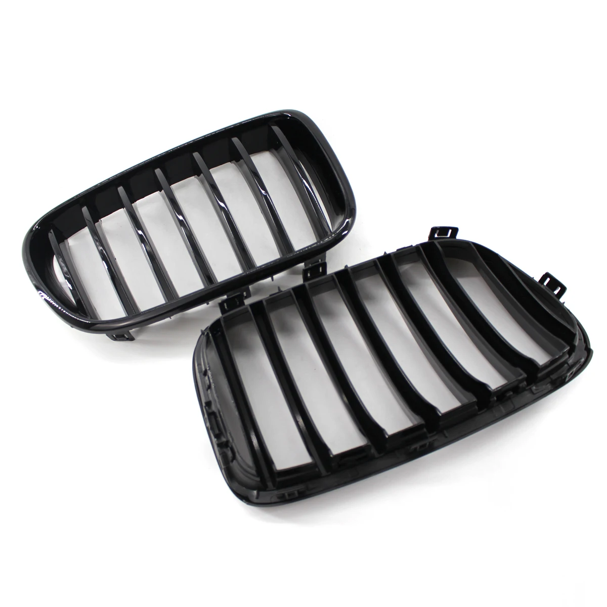 Автомобильный передний глянцевый черный решетчатый гриль для BMW F25 X3 11 13|black grill|grill