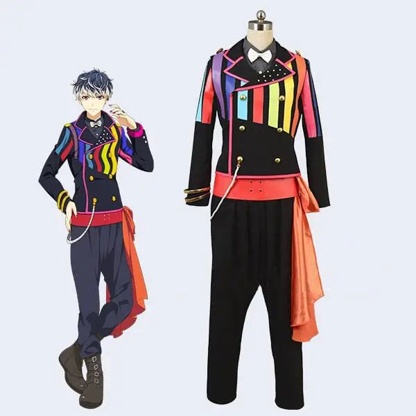 Бесплатная доставка аниме мультфильм игра idolish7 косплей мужской и женский костюм