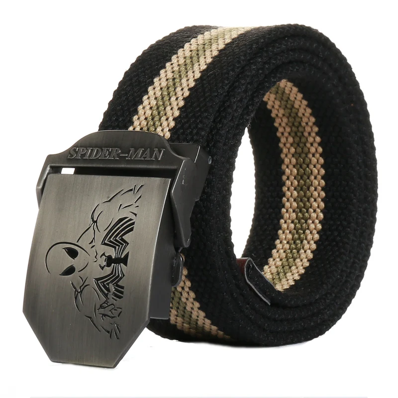 Ремень мужской Тактический шириной 3 8 см 4 мм с автоматической пряжкой|tactical belt|canvas