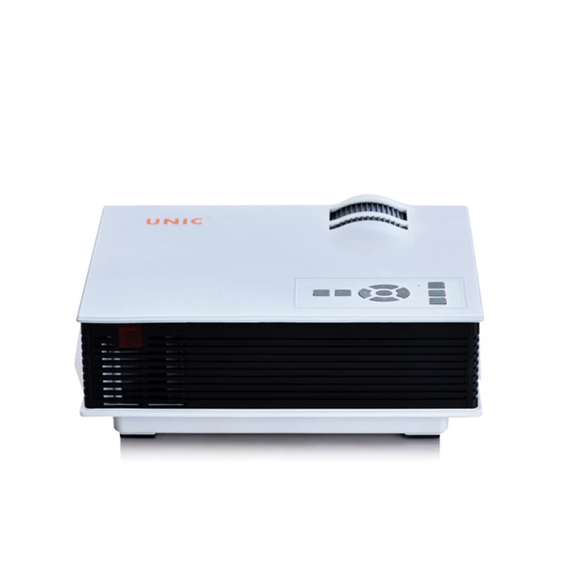 Мини из светодиодов пико портативный proyector оригинальный UC40 + проектор входного