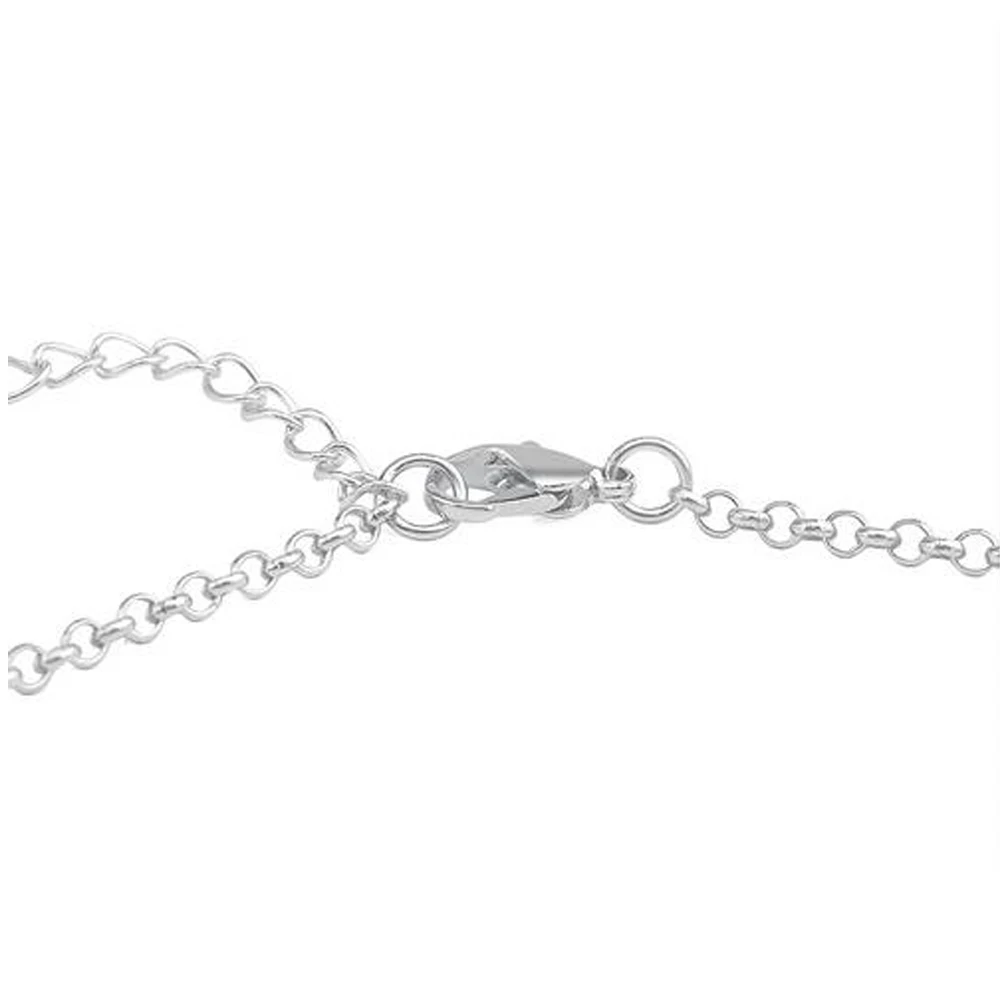 Collares de moda, колье с кисточкой, длинное ожерелье, серебряное покрытие, подвеска, ожерелье s для женщин, подходит для девушек, 18 мм, кнопка, ювелирное изделие